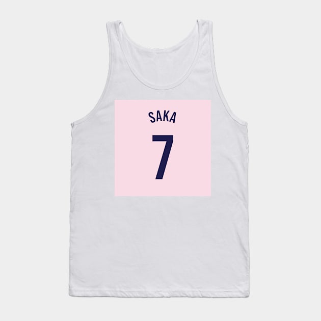 Bukayo Saka Third Kit – 2022/23 Season Tank Top by GotchaFace